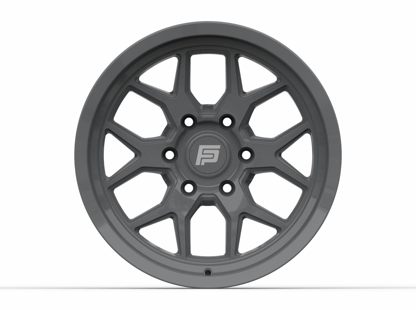 FP2 17x9 6 Lug Grey