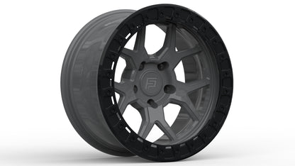 FP2-SL 17x9 5 Lug Grey