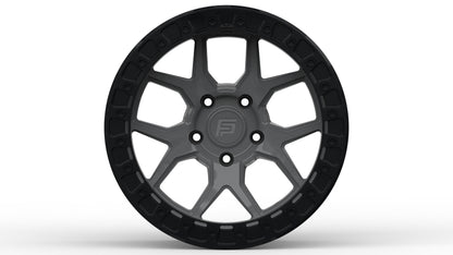 FP2-SL 17x9 5 Lug Grey