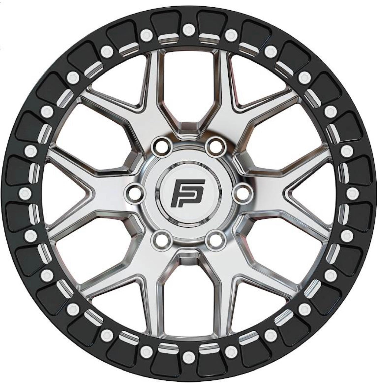 FP2-SL 17x9 6 Lug Machined