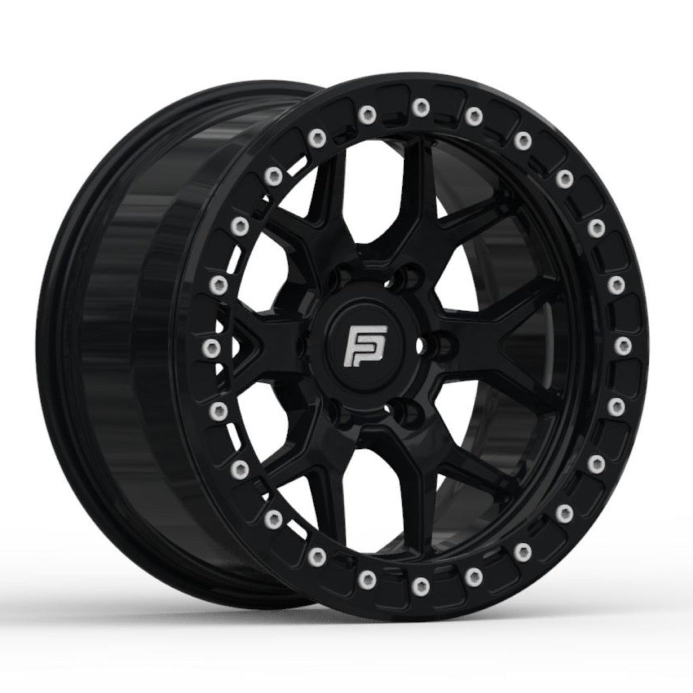 FP2-SL 17x9 6 Lug Black