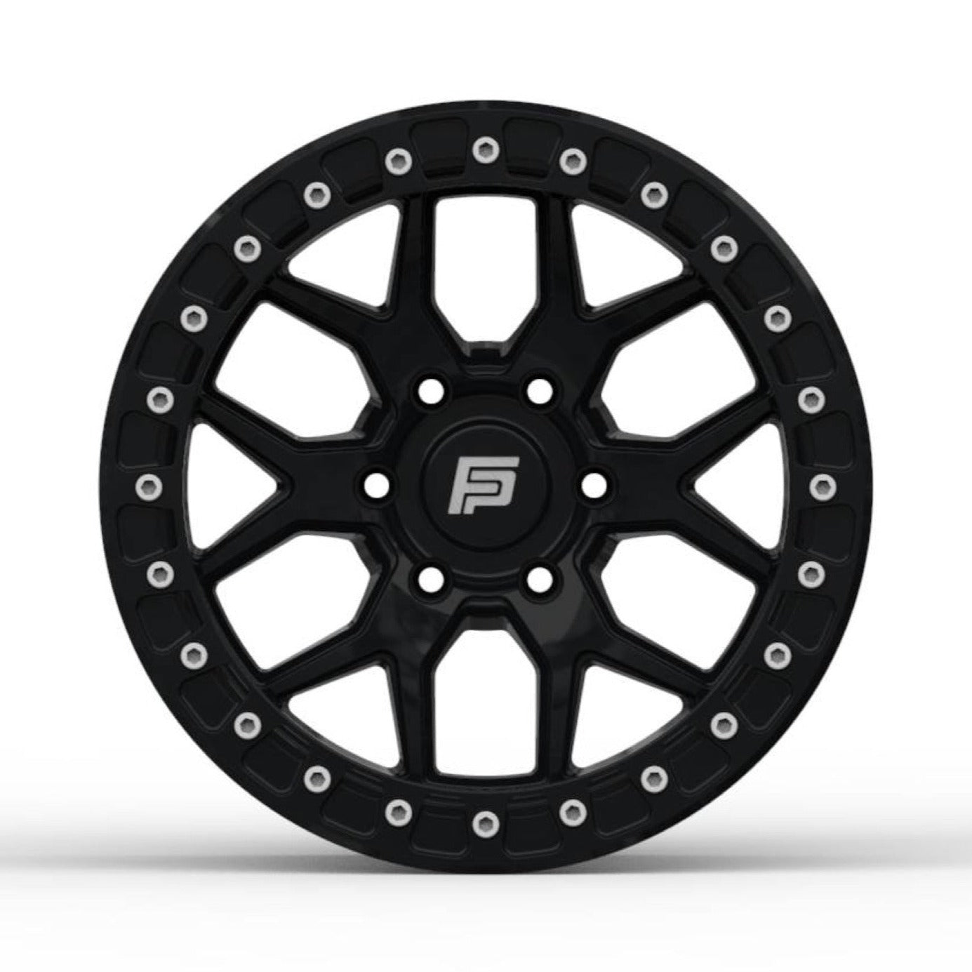 FP2-SL 17x9 6 Lug Black